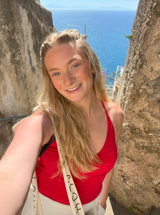 Amalfi Selfies and a Story